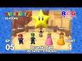 Mario Party 7 SS2 EP 05 Party Cruise Tournament Pyramid Park - Mario,Luigi,Peach,Daisy P1