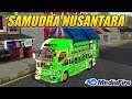 Mod Bussid Truck Samudra Nusantara Strobo Ngalir Baru