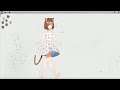Moe era living anime girl inside whiteboard