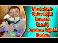 Must Have Solar Light Flowers? Eeauld Outdoor LED Lights Product Review || MumblesVideos