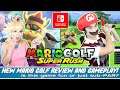 NEW Mario Golf Super Rush REVIEW! Mario Golf SPEED GOLF and Mario Golf BATTLE GOLF GAMEPLAY!!