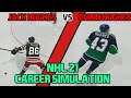 NHL 21 l Jack Hughes Vs Quinn Hughes FULL Career Simulation!