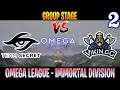 Secret vs Vikin.gg Game 2 | Bo3 | Groupstage OMEGA League Immortal Division | DOTA 2 LIVE