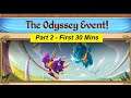 The Odyssey Event Part 2 - First 30 mins Gameplay Merge Dragons