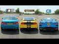 Ultimate Drag Race! Forza Horizon 4 | Bmw M5 Vs GT3500R Vs Corvette C8