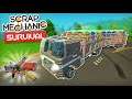 Unlocking the Spud Shotgun with a Double Shipment of Crates! - Scrap Mechanic Survival Mode #20