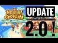 Update 2.0! Animal Crossing: New Horizons NEW