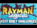 #317 Daily Challenges, Rayman Legends, PS4PRO, gameplay, playthrough