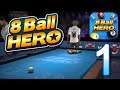 8 Ball Hero - 3 STARS - Gameplay Walkthrough Part 1 - Levels 1 - 10 (iOS)