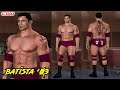 Batista 2003 version | How to create a wrestler PS2 Svr2011 PSP CAW Formula
