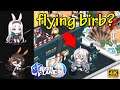 Cute birb learning how to fly caught in 4K - Azur Lane Chibi Dorm Animations