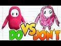 DOs & DON'Ts Drawing FALL GUYS In 1 Minute CHALLENGE!