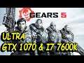 Gears of war 5 benchmark 1080p GTX 1070& i7 6700k"Ultra &Recommended Settings"