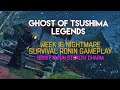 Ghost of Tsushima Nightmare Survival Ronin Gameplay