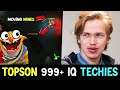 How to Get 12 Minutes AGHANIM's SCEPTER on TECHIES - Topson IMBA 999+ IQ Gameplay