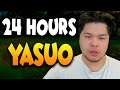 I played Yasuo for 24 hour straight, this is how it went