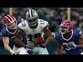 Madden 20 Gameplay - Super Bowl XXVII, XXVIII Rematch Dallas Cowboys vs Buffalo Bills  Madden NFL 20