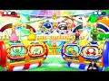 Mario Party The Top 100 Minigames Luigi vs Peach vs Daisy vs Mario | MARIO CRAZY
