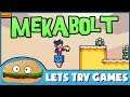 MEKABOLT ⚡ A nice colorful, short, pixel puzzle platformer 🍔 Let's Try Games 🍔