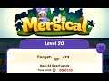 Mergical Level 20 Time Limit with Luxury Suit Case reward - Similar to Merge Dragons