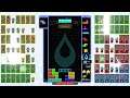 my t-spin double sends 7 lines in tetris 99 teams!!!