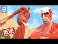 NEW COLOSSAL TITAN! ⚔️ ATTACK ON TITAN MOD! (Garry's Mod Sandbox) | JustJoeKing