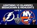 New York Islanders Win Game 6 in Dramatic Fashioned Over Lightning in OT! | Highlights and Breakdown