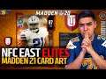 NFC East - Madden 21 CORE ELITES Card Art! | Madden 21 Ultimate Team