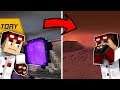 On devait s'échapper... ON S'EST RETROUVÉ SUR MARS 😥 | Minecraft 3/3