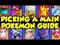 POKEMON UNITE GUIDE -  How To Choose A Main / Which Pokemon Should You Play?