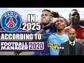 PSG In 2025 According To Football Manager 2020