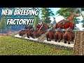 SETTING UP THE RHINO BREEDING FACTORY WITH NEW MUTATIONS!! || Ark Hardcore Ep 35!