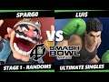 Smash Bowl MMXI Randoms SSBU - Spargo Vs. Lui$ - Smash Ultimate Stage 1