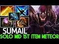 SUMAIL [Spectre] New Meta Solo Mid First Item Meteor Hammer 7.24 Dota 2
