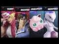 Super Smash Bros Ultimate Amiibo Fights  – Request #18425 Terry & Richter vs Jigglypuff & Mewtwo