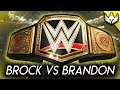 WWE 2K19 MyCAREER UNIVERSE - WWE CHAMPIONSHIP MATCH!! BROCK vs BRANDON!