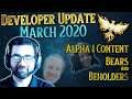 Ashes of Creation: March 2021Developer Livestream Update
