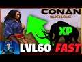 BROKEN XP FARMING METHOD - LEVEL YOURSELF & THRALLS FAST! | Conan Exiles Siptah |
