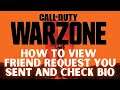 COD Warzone - How to view friend request and Block List in COD Warzone 2021 latest method