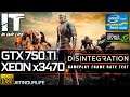 Disintegration | Xeon x3470 + GTX 750 Ti | Gameplay | Frame Rate Test [1080p]