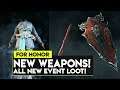 For Honor: NEW EVENT WEAPONS! ALL SHADOW OF THE HITOKIRI NEW EVENT LOOT!