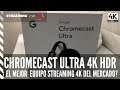 Google Chromecast Ultra Análisis ¿El mejor dispositivo de Streaming 4K HDR del mercado? Unboxing