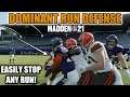 HOW TO STOP EVERY RUN PLAY IN MADDEN 21! THIS EASY TO SETUP RUN DEFENSE IS DOMINANT! MADDEN 21 TIPS