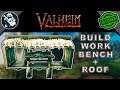 How to Tutorial: Unlock Workbench & Build a Roof in Valheim Base Building Beginners Guide