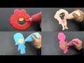 Kids Favorite Characters Pancake! Elmo, Dora, Pocoyo, Barney | Pancake Art Challenge