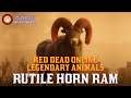 Legendary Rutile Horn Ram - Red Dead online Naturalist - zswiggs live on Twitch