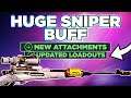 New Sniper Attachments & Huge Weapon Balance with Season 3 Reloaded Warzone Updated Warzone Loadouts