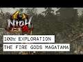 Nioh 2 100% Exploration Walkthrough - The Fire God's Magatama (All Item, Kodama, Secrets)