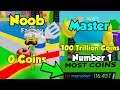 Number 1 Player On Leaderboard! 116 Trillion Coins! - Om Nom Simulator