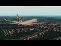 Qatar Airways A350-900 approaching New Berlin Airport [X-Plane 11]